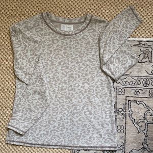 Anthropologie Leopard print tee shirt